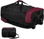 REDCAMP 85L/120L/140L Foldable Duffle Bag with Wheels, Large Travel Duffel Bag - Best Deal Finder
