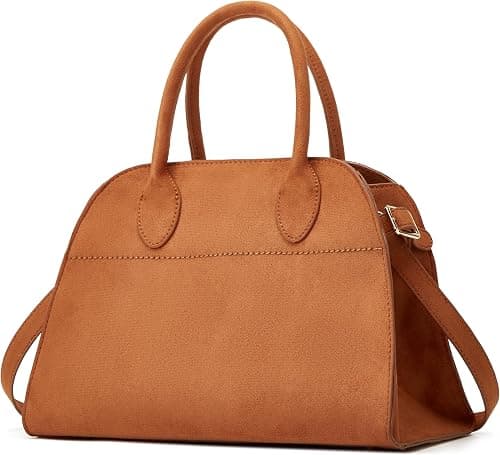 Women Suede Large Tote Bag Casual على Amazon.ae - متتبع الأسعار