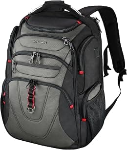 KROSER Travel Laptop Backpack Heavy Duty Computer Backpack with Hard Shell Saferoom RFID Pockets Water-Repellent Business College Daypack Stylish School Laptop Bag for Men/Women - Best Deal Finder