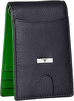 URBAN FOREST Eddy Black/Green Money Clip Leather Wallet for Men on Amazon.ae - Price Tracker