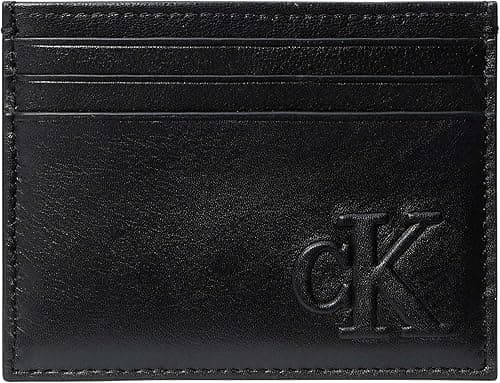Calvin Klein BOLD CK CARDHOLDER Mens Cardholder, Black, OS on Amazon.ae - Price Tracker