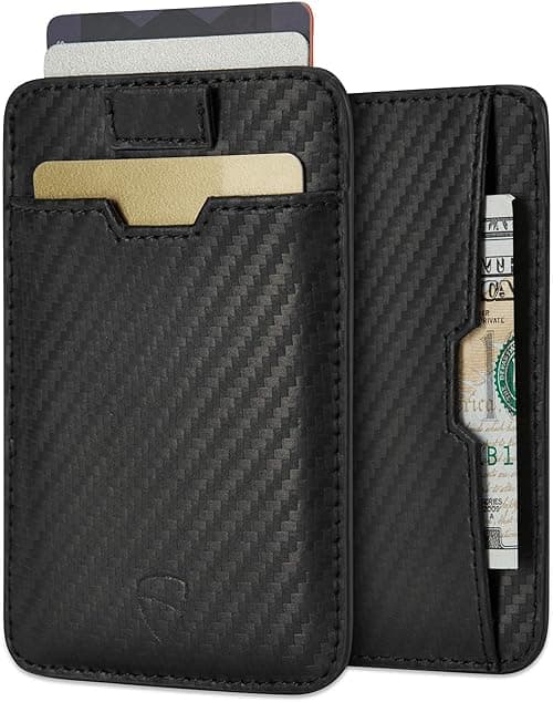 Vaultskin Mens RFID Blocking Slim Leather Card Wallet - CHELSEA Minimalist Front Pocket Cardholder on Amazon.ae - Price Tracker