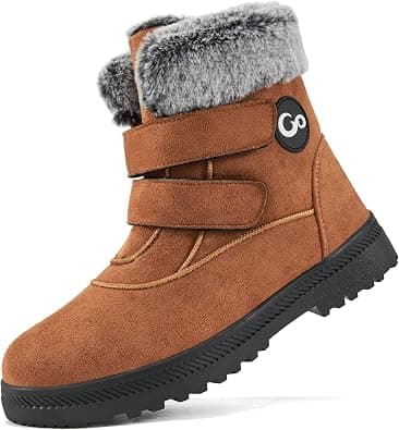 FUDYNMALC Women Winter Snow Boots: Warm Fur Lined Womens Ankle Booties - Comfortable Walking Outdoor Boot Cute on Amazon.ae - Price Tracker