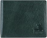 RFID Bifold Leather Wallet For Men with Flip Up ID in Vintage Buffalo Brown, Buffalo Wild Green Trail, 3.5" x 4.5", Classic - متتبع أسعار Amazon.sa