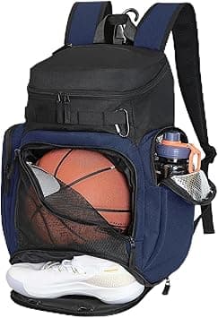LARIPOP Basketball Backpack Large Sports Bag, Gym Bag with Ball Compartment and Shoe Compartment to Store Sports Shoes Water Bottles Laptops and Daily Necessities, Widely Used in Basketball, Soccer on Amazon.ae - Price Tracker