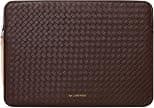 Comfyable Woven Laptop Sleeve 13 Inch Faux Leather Compatible with 13/13.3/14 Inch MacBook Air & MacBook Pro M5 M4 M3 M2 2025, Mac Travel Bag for Men Women, Computer Sleeve, Mocha Brown - Best Deal Finder