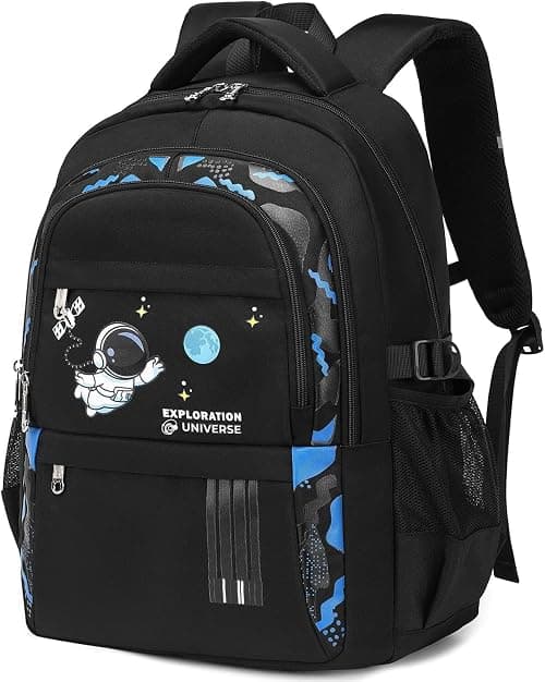 Boy School Bag, Backpack for Boys, Cute Kid Backpack, Waterproof Lightweight Schoolbag Backpack, Elementary School Bags Middle Primary School Book Bag on Amazon.ae - Price Tracker