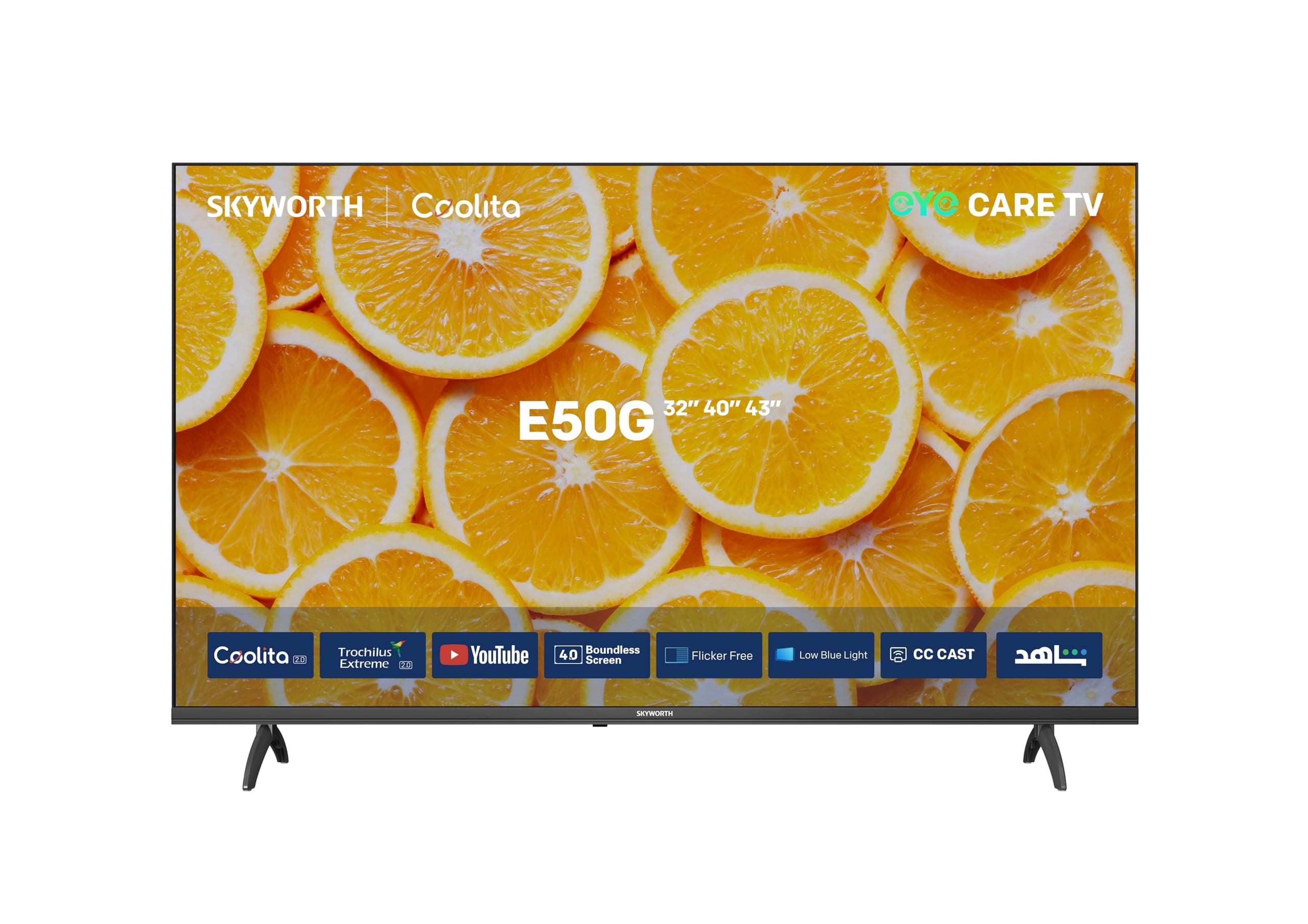 Skyworth 43 Inch FHD TV Coolita TV -1 years manufacturer's warranty 43E5000G on Amazon.ae - Price Tracker