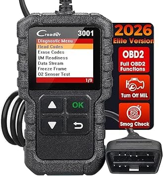 LAUNCH Creader 3001 OBD2 Scanner Automotive Car Diagnostic Check Engine Light O2 Sensor Systems OBD Code Readers Scan Tool for All OBDII Protocol Cars Since 1996 on Amazon.ae - Price Tracker