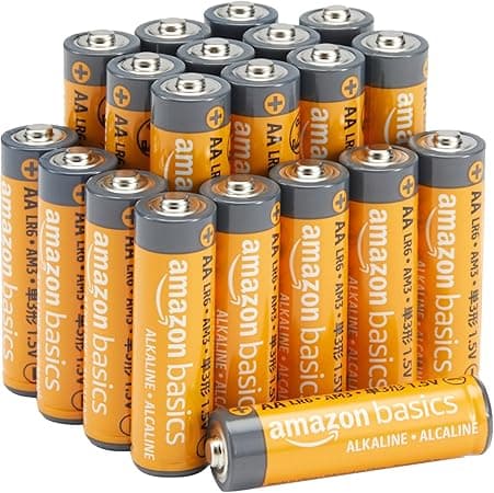 Amazon Basics AA 1.5 Volt Performance Alkaline Batteries, 20-Pack (Appearance may vary) on Amazon.ae - Price Tracker