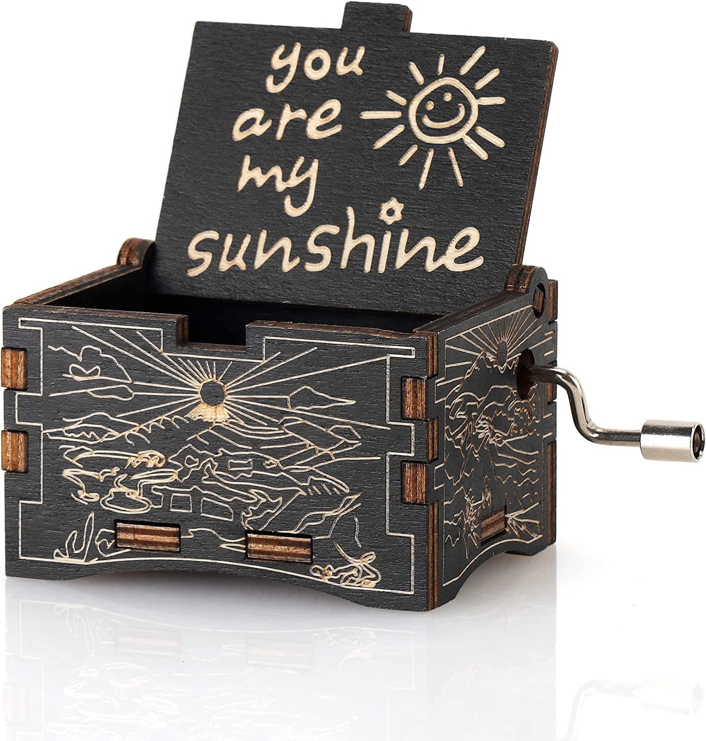SYOSI You Are My Sunshine Music Box Love Gift For Him/Her, Love Quotes Gifts For Her, Mum Gifts For Daughter, To Wife, Husband, Father or Grandparent Present Personalised Valentines Gifts on Amazon.ae - Price Tracker