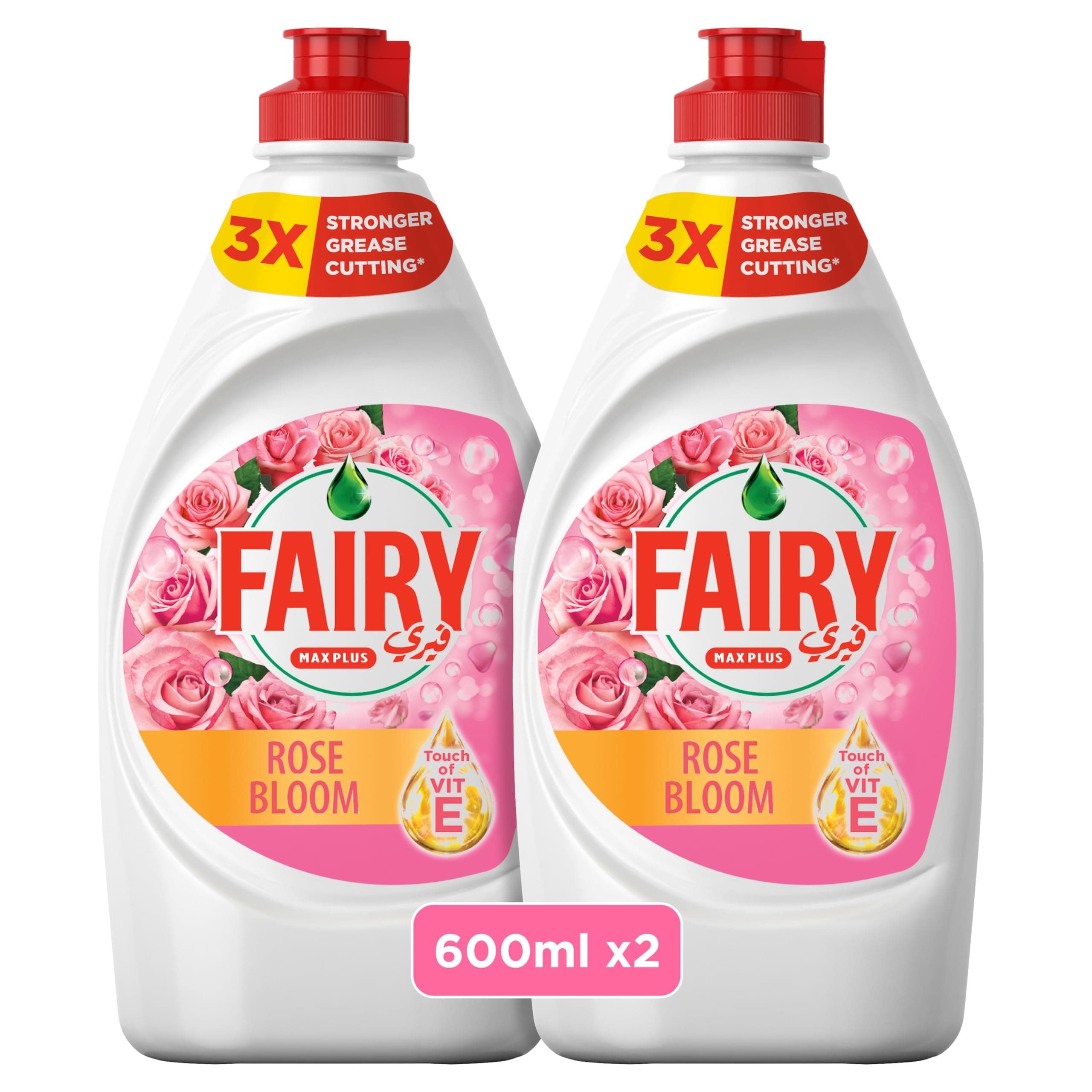 Fairy Dishwashing Liquid, Rose Bloom, 2x600ml on Amazon.ae - Price Tracker