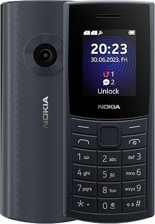 Nokia 110 4G [2023] 4.5 cm [1.8] 94 g Blue Basic mobile phone (110 4G D.Sim - Blue) on Amazon.ae - Price Tracker