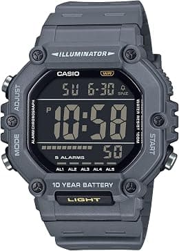 CASIO Men's Watch 10-Year Battery Sporty Digital - AE-1600H-8BVDF - متتبع أسعار Amazon.sa