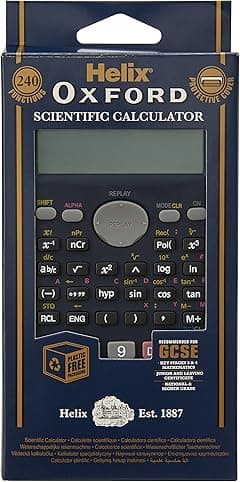 Helix RC2072 Oxford Scientific Calculator, 240 Functions, Protective Cover - Amazon.ae Price Tracker