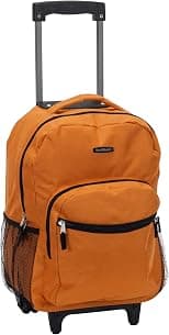 Rockland Double Handle Rolling Backpack, Double Handle Rolling Backpack - Best Deal Finder