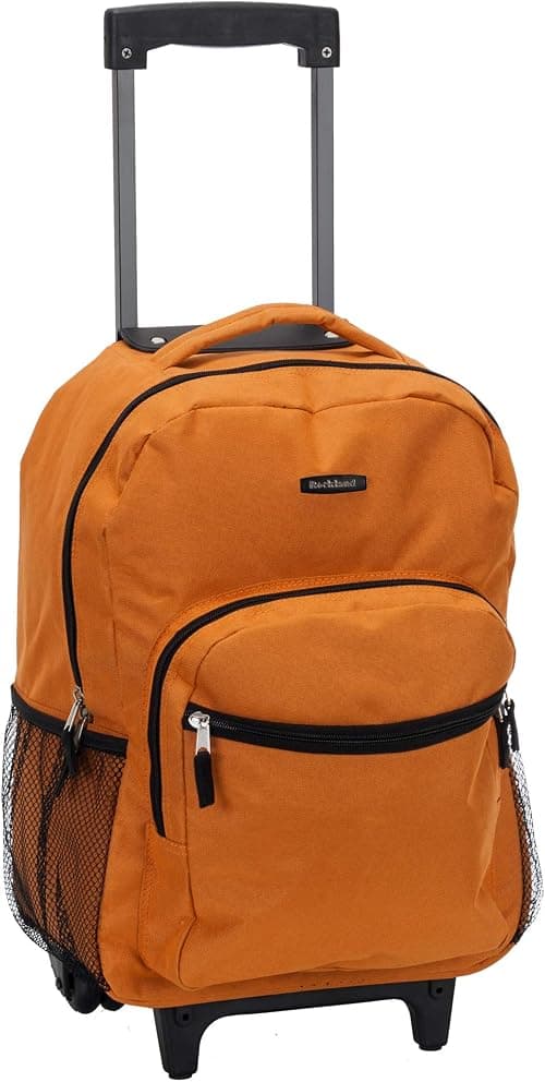 Rockland Double Handle Rolling Backpack, Double Handle Rolling Backpack on Amazon.ae - Price Tracker