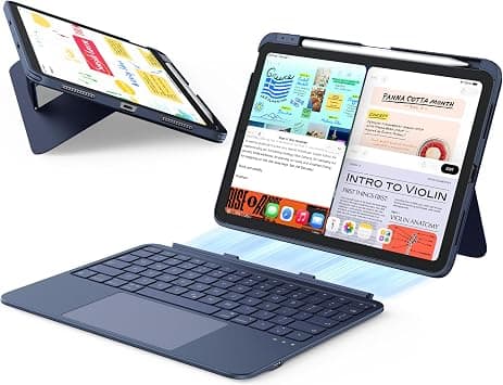 ESR for iPad (A16) 11th/10th Gen Case with Keyboard, Ultra-Light | Magnetic Detachable Keyboard Case, Stable Stand for Writing, Large Trackpad, Flex Series, Blue on Amazon.ae - Price Tracker