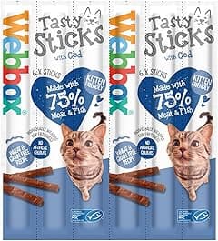 Webbox Tasty Cat Sticks Stick Cod 30g - Amazon.ae Price Tracker
