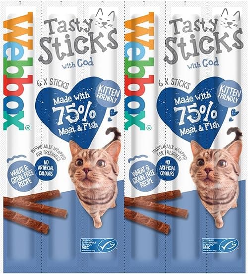Webbox Tasty Cat Sticks Stick Cod 30g on Amazon.ae - Price Tracker