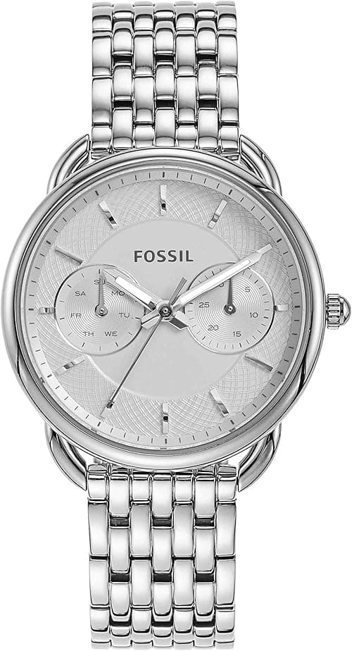 Fossil Women's Tailor Stainless Steel Multifunction Quartz Watch on Amazon.ae - Price Tracker