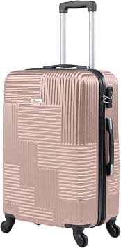Senator Hard Case Checked Bag 28 Inches Large Suitcase with Wheels for Unisex – KH110 | ABS Lightweight Hard Shell Luggage with Spinner Wheels 4 (Checked Luggage 28-Inch, Rose Gold) on Amazon.ae - Price Tracker