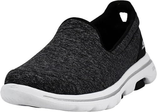 Skechers Girl's Go Walk 4-Kindle Low-Top Sneakers, Grey على Amazon.ae - متتبع الأسعار