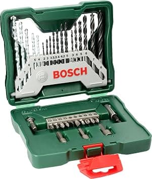 Bosch 33pc. X-Line Drill and Screwdriver Bit Set (for Wood, Masonary and Metal, Accessories Drill and Screwdriver) - متتبع أسعار Amazon.sa