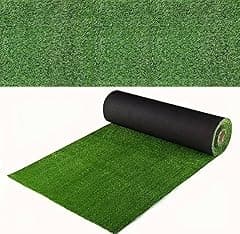 MOMENT 30MM Realistic Artificial Grass Rug Indoor Outdoor, Dog Grass Mat with Drainage Holes and Replacement Artificial Grass Turf, Fake Grass for Garden Lawn Landscape Balcony Decoration[100*100CM] - Amazon.ae Price Tracker