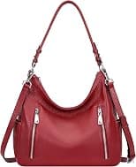 Over Earth Genuine Leather Purses and Handbags for Women Hobo Shoulder Bag Ladies Crossbody Bags Medium - Best Deal Finder