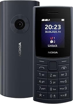 Nokia 110 4G with 4G, Camera, Bluetooth, FM Radio, MP3 Player, MicroSD, Long Battery and Pre-Charged Games | 1 Year Replacement Warranty | Night Blue on Amazon.ae - Price Tracker