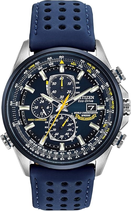 Citizen Men's Eco-Drive Sport Luxury World Chronograph Atomic Time Keeping Watch on Amazon.ae - Price Tracker