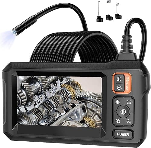 Borescope, 1080P HD Inspection Camera With Light, IP67 Waterproof Endoscope, 16.5ft Flexible, Gadgets for Men on Amazon.ae - Price Tracker