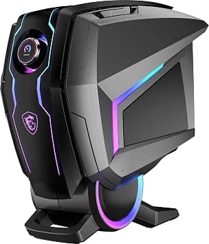 MSI MEG Aegis Ti5 10TD 057AE Gaming Desktop, Intel Core i9 10900K Processor, 64GB RAM, 3TB HDD+2TB SSD, Nvidia RTX3070 Graphics, Win10 9S6 B93111 057, Black على Amazon.ae - متتبع الأسعار