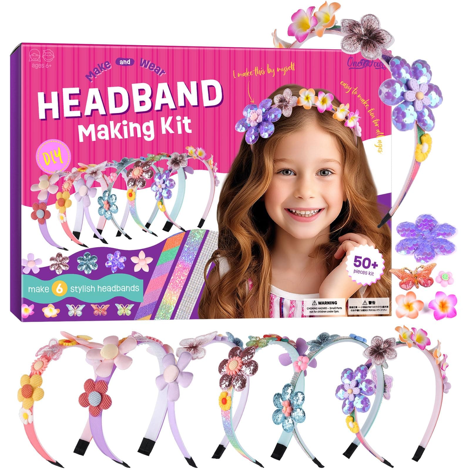Headband Making Kit for Girls - Make Your Own Fashion Headbands for Kids - DIY Hair Accessories Set - Arts and Crafts Gift for Girls Ages 5-12 Years - Teen Kid Toys Birthday Gifts Set on Amazon.ae - Price Tracker