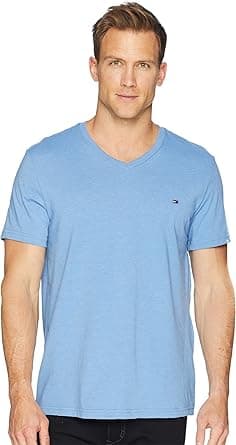 Tommy Hilfiger Men's Core Flag V-Neck Tee on Amazon.ae - Price Tracker