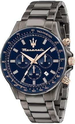 SFIDA Men's Watch Chronograph, made of Steel, Pvd Gun - R8873640001 - Best Deal Finder