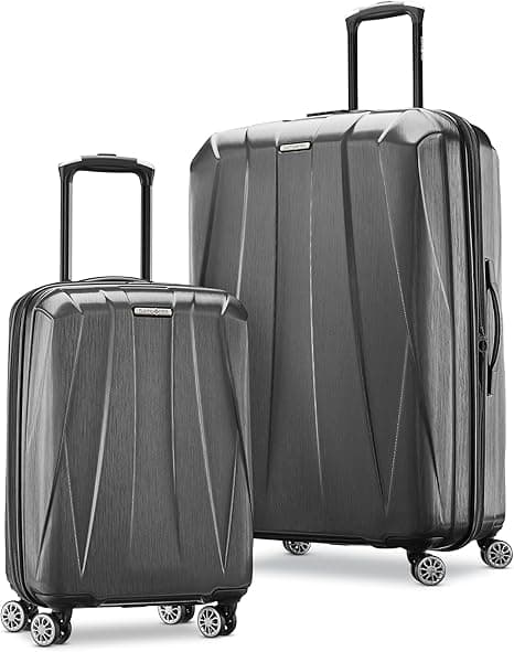 Samsonite Centric 2 Hardside Luggage, Black, 2-Piece Set (20/24), Centric 2 Hardside Luggage on Amazon.ae - Price Tracker