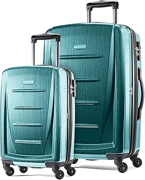 Samsonite Winfield 2 Hardside Luggage with Spinner Wheels, Cactus Green, 2-Piece Set (20/24), Winfield 2 Hardside Luggage With Spinner Wheels on Amazon.ae - Price Tracker