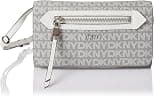 DKNY Womens Bryant Logo Ave Wallet Crossbody Handbags - Best Deal Finder