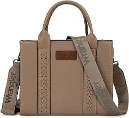 Montana West Women Wrangler Tote Bag for Women Zipper Shoulder Handbag Totes - Best Deal Finder