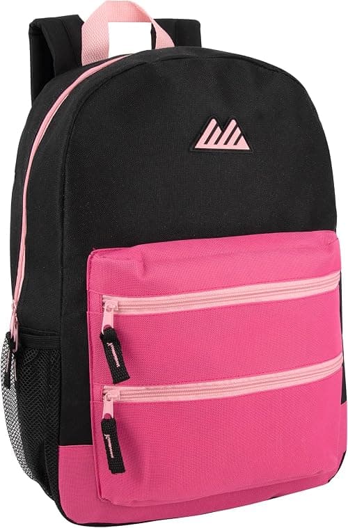 Colorful Big Backpack for School Kids, Multi Pocket Backpack for Elementary, Middle School Girls, Boys with Padded Straps on Amazon.ae - Price Tracker