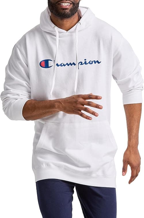 Champion mens Graphic Powerblend Fleece Pullover Hood Hooded Sweatshirt on Amazon.ae - Price Tracker