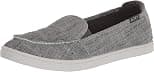Roxy Womens Minnow Slip On Sneaker Shoe Loafer Flat, Black Wash Core, 36 EU - Best Deal Finder