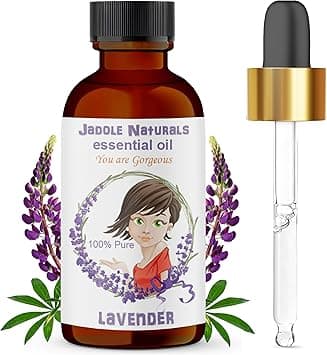 Jadole Naturals Lavender Essential Oil with Dropper – 30ml | 100% Pure & Natural | Helps with Stress Relief, Relaxation & Sleep | Ideal for Diffuser, Aromatherapy | Nourishes Hair & Skin on Amazon.ae - Price Tracker