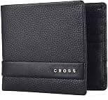 Cross Navy Men's Stylish Genuine Leather Slim Wallet with 6 Months Warranty (AC978121_1-5) - Best Deal Finder
