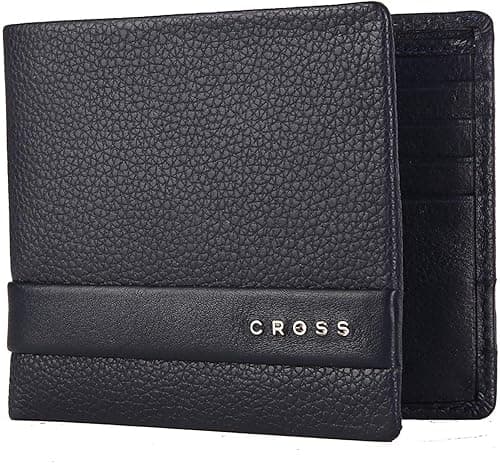 Cross Navy Men's Stylish Genuine Leather Slim Wallet with 6 Months Warranty (AC978121_1-5) on Amazon.ae - Price Tracker