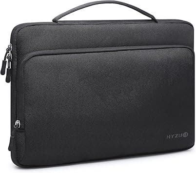 HYZUO 17-17.3 Inch Laptop Bag Sleeve for 17" 17.3" HP/Dell/Lenovo/ASUS/Acer/LG/MALLRACE/MSI Gaming Laptop/Razer Blade 17/18, Men Women Carrying Handbag Briefcase for Notebook/Monitor, Black on Amazon.ae - Price Tracker