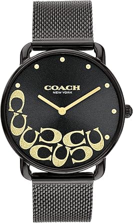 Coach Elliot Women's Watch | Elegant and Sophisticated Stles Combined | Premium Quality Timepiece for Everyday Wear | Water Resistant | (Model 14504340) on Amazon.ae - Price Tracker