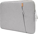 JETech Laptop Sleeve for 13-14Inch MacBook Neo (A18 Pro), MacBook Air/Pro (M1-M5) 2020-2026, 13-13.6 Inch Notebook, Waterproof Shock Resistant Bag Case with Accessory Pocket (Light Grey) - Best Deal Finder